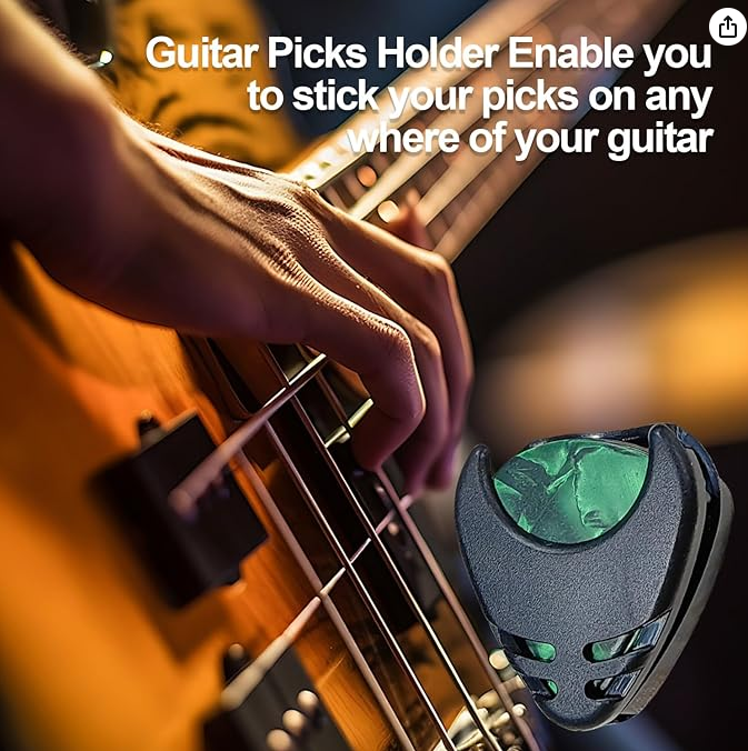 TGG 30Pcs Guitar Picks with Holder Pack